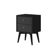 What do you need to know about black metal nightstand? Modern Contemporary Black Round Nightstands Allmodern