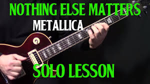 Check out the tab ». How To Play Nothing Else Matters On Guitar By Metallica Part 1 Intro Guitar Lesson Tutorial Youtube