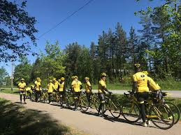 Team rynkeby on hyväntekeväisyyspyöräilyjoukkue joka pyöräilee kerran kesässä. Facebook