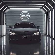 Hexagrid Led Lighting Getlitledlighting Garage Design Light Tunnel Garage Lighting