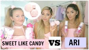 I unbox my new perfume and tell you all my thoughts and honest review. Sweet Like Candy By Ariana Grande Fragrance Test Review V Squad Youtube