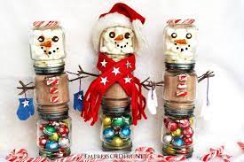 Make Snowman Hot Chocolate Kits In Jars Empress Of Dirt