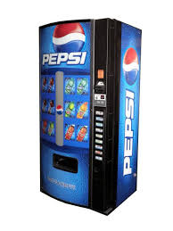 Dixie Narco Model 600e Bottle Soda Machine Pepsi Simulated Big Button Soda Machines Soda Vending Machine Vending Machine Snacks