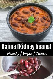 Punjabi Rajma Masala Recipe Red Kidney Beans Curry Recipe Veg Dinner Recipes Indian Food Recipes Vegetarian Curry Recipes