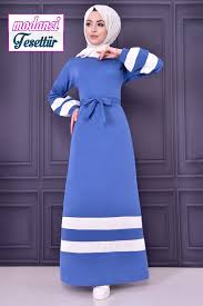 2021 gunluk tesettur elbise modelleri moda merve gunluk elbise kusakli elbise indigo kusakli elbise moda stilleri elbise