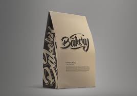 A Very Versatile Mockup Of A Standing Paper Bag Change Designs Paper Colors And Background The Set Includ Bag Mockup Free Packaging Mockup Paper Bag Design
