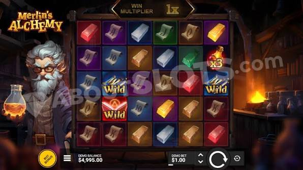 Merlin's Alchemy (Bullshark Games) Demo and Slot Review