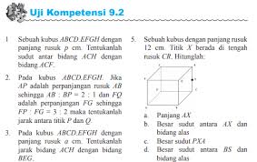 Jawaban pg uji kompetensi 8 halaman 289 matematika kelas 7 kunci jawaban matematika kelas 7 halaman 171, uji kompetensi 8 matematika 8 halaman 289 matematika kelas 7 segiempat dan segitiga. Jawaban Uji Kompetensi 9 2 Halaman 112 Matematika Kelas 10 Geometri Bastechinfo