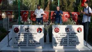 Ölen kimsenin kim olduğu bilinmesi,yanında dua edilebilmesi,insanlar ve diğer canlı hayvanlar tarafından çiğnenmemesi için,kabrin baş tarafına veyahut ayak ucuna taş veya bir tahta. Mezar Taslari Kirilan Ikiz Sehitlerin Babasi Konustu Son Dakika Haberleri