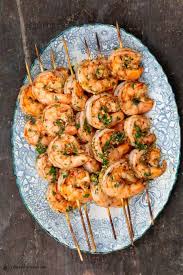 Remove pan from heat, cover, and let shrimp sit in broth for 2 minutes. Grilled Shrimp Kabobs Mediterranean Style The Mediterranean Dish