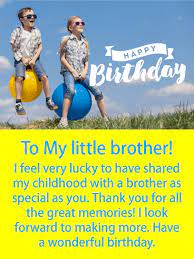 To A Special Brother Happy Birthday Card Birthday Greeting Cards By Davia Birthday Wishes For Brother Birthday Cards For Brother Happy Birthday Brother From Sister