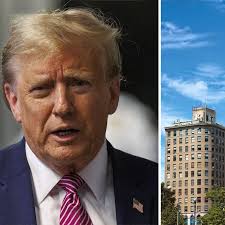 Trump Plaza residents in fierce battle about removing Donald Trump's name  from luxury apartments