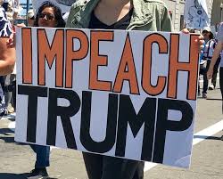 To charge (a public official) before a competent tribunal with misconduct in office. Trump Is Impeached Now What