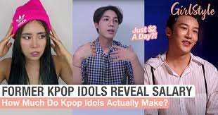 Kpop Idol Salary Revealed Former Kpop Idols Girlstyle Singapore