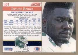 Jerome Brown Cards: Values, Rookies