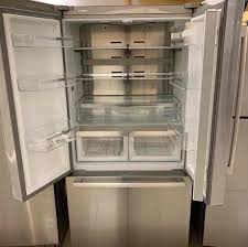 Transparent storage throughout for high visibility. Bosch 800 Series 21 Cu Ft Counter Depth French Door Refrigerator All In Stock Today
