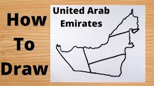 Search and share any place, find your location, ruler for distance measuring. Drawing United Arab Emirates Map Easy Trick Youtube