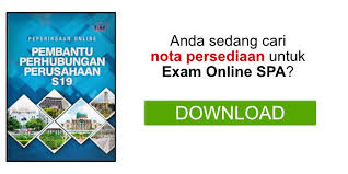 Maybe you would like to learn more about one of these? Format Peperiksaan Online Pembantu Perhubungan Perusahaan S19