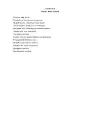 We did not find results for: Puisi Cita Citaku Di Majalah Pantun Cinta