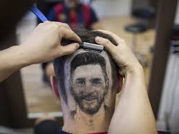 Understanding haircut numbers/do you know your haircut number? Fifa World Cup Barber Of Serbia Snips Lionel Messi Headshot For Fans Football News