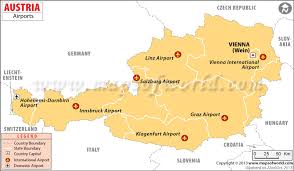 Map of europe in ww2 zetavape co. Airports In Austria Austria Airports Map