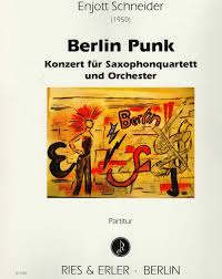 Aber dieses fromme umfeld verhindert nicht, dass ich mich immer wieder vergleiche. Berlin Punk Enjott Schneider