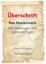 Benötigen sie das layout wieder starten sie word und klicken das register datei an. Vorlage Ehrenurkunde Altes Papier Geknittert 557