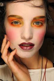 Vivienne Westwood S S 2012 Fashion Editorial Makeup Fashion Show Makeup Catwalk Makeup