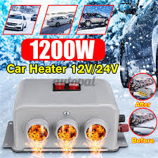 Wondering how to unfreeze your air conditioning unit, fast!? 1200w 12v 24v Portable Car Heater Fast Heating Defrost Defogger Heating Air Conditioner For Truck Van Caravan Shopee Malaysia