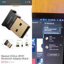 This Very Cheap Bt Adapter Works Very Good On Macos Hackintosh