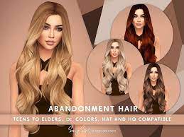 Our the sims 4 cc guide will lead you to some of the best cc and mod sites to help deck out your households. Abandonment Hair Sonya Sims Sims 4 Hairs In 2021 Sims Hair Sims 4 The Sims 4 Skin
