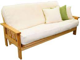 Shop for futon sofa beds online at target. Cornerstone Wood Amish Flat Arm Mission Futon Frame Oak