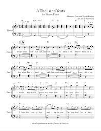 Learn piano, learn piano easily with this new method. Christina Perri A Thousand Years Simple Piano Sheet Music Arrangement Sophie Sauveterre Piano Sheet Music Free Flute Sheet Music Piano Sheet