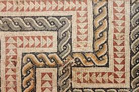 A massive roman mosaic panel by giovanni battista ponfreni, the vatican mosaic studio, circa 1790 from a floor fragment, depicting the papal keys and scrolling foliage against a. Closeup View Of An Ancient Roman Mosaic Stock Photo Picture And Royalty Free Image Image 15200763