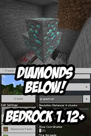 Why do you need to know this? Minecraft Pe 1 12 Diamond Seed Grapefruit 2093069911 Minecraft Pe Minecraft Minecraft Crafts