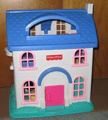 Vintage 1996 Fisher Price Doll House Fisher Price Doll House Childhood Memories Toys Childhood Toys