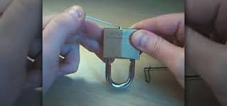 You need a baggage lock and a paperclip. How To Pick A Lock With A Pen Clip Cons Wonderhowto