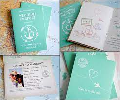 Passport Wedding Invitations Send A One Way Ticket To Love Passport Wedding Invitations Passport Wedding Invitations