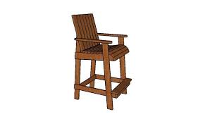 Bar Height Adirondack Chair Building Plans Howtospecialist How To Build Step By Step Diy Plans In 2020 Adirondack Chair Plans Diy Plans Adirondack Chair