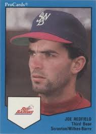 Joe Redfield 1987 ProCards #607 RC Card *AutographDen* Midland Angel