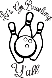 Black And White Bowling Ball Pin On Custom Svg Designs