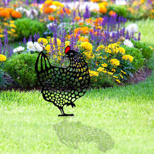 Check spelling or type a new query. Hen Chicken Yard Statue Creative Art Decorative Garden Lawn Stakes Metal Art Rooster Metal Anim Gardening Ornaments 35ab Special Offer 71039 Goteborgsaventyrscenter