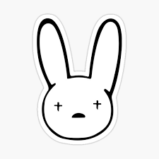 Bad bunny svg file, bad bunny shirt design, bad bunny png sublimation, bad bunny vector, music svg, bad bunny merch, puerto rico music, ai. Bunny Logo Stickers Redbubble