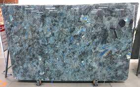 Classic, contemporary blue and white color scheme. Lumerian Blue Polished Granite Slabs For Kitchen Countertops Granite Slabs