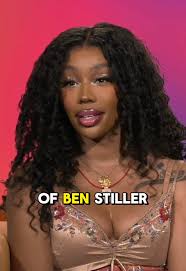 SZA loves Ben Stiller #OneofThemDays @Sony Pictures