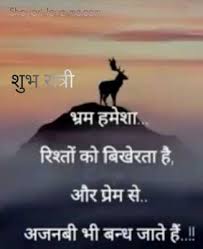 Good Night Shayari In Hindi श भ र त र स व च र Quots In 2020 Good Night Hindi Good Night Shayari In Hindi