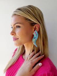 Buy Leather Wing Stud Earrings Italian Leather Earrings Lightweight  Earrings Online in India