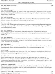 Real Estate Agent Resume Sample Template