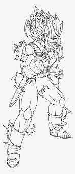 Imagen de broly para pintar. Dragon Ball Broly Coloring Page Dibujos Para Colorear De Dragon Ball Z Bardock Png Image Transparent Png Free Download On Seekpng