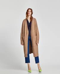 Makry Mpoyfan Leptomereia 49 95 Eur Xrwma Tampa 5507 108 Dlinnyj Kardigan Kardigan Modnye Stili